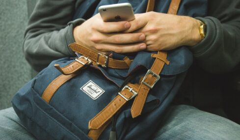 TravelBank app, phone